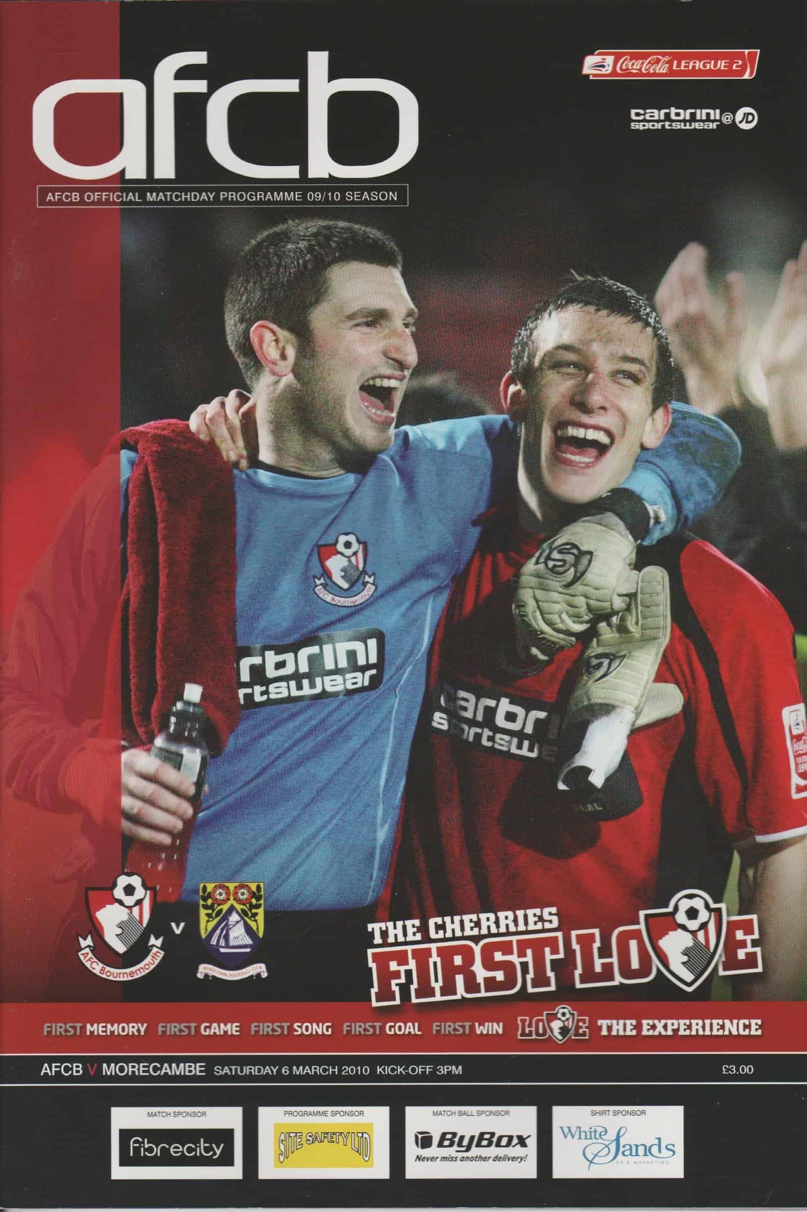 Match programme