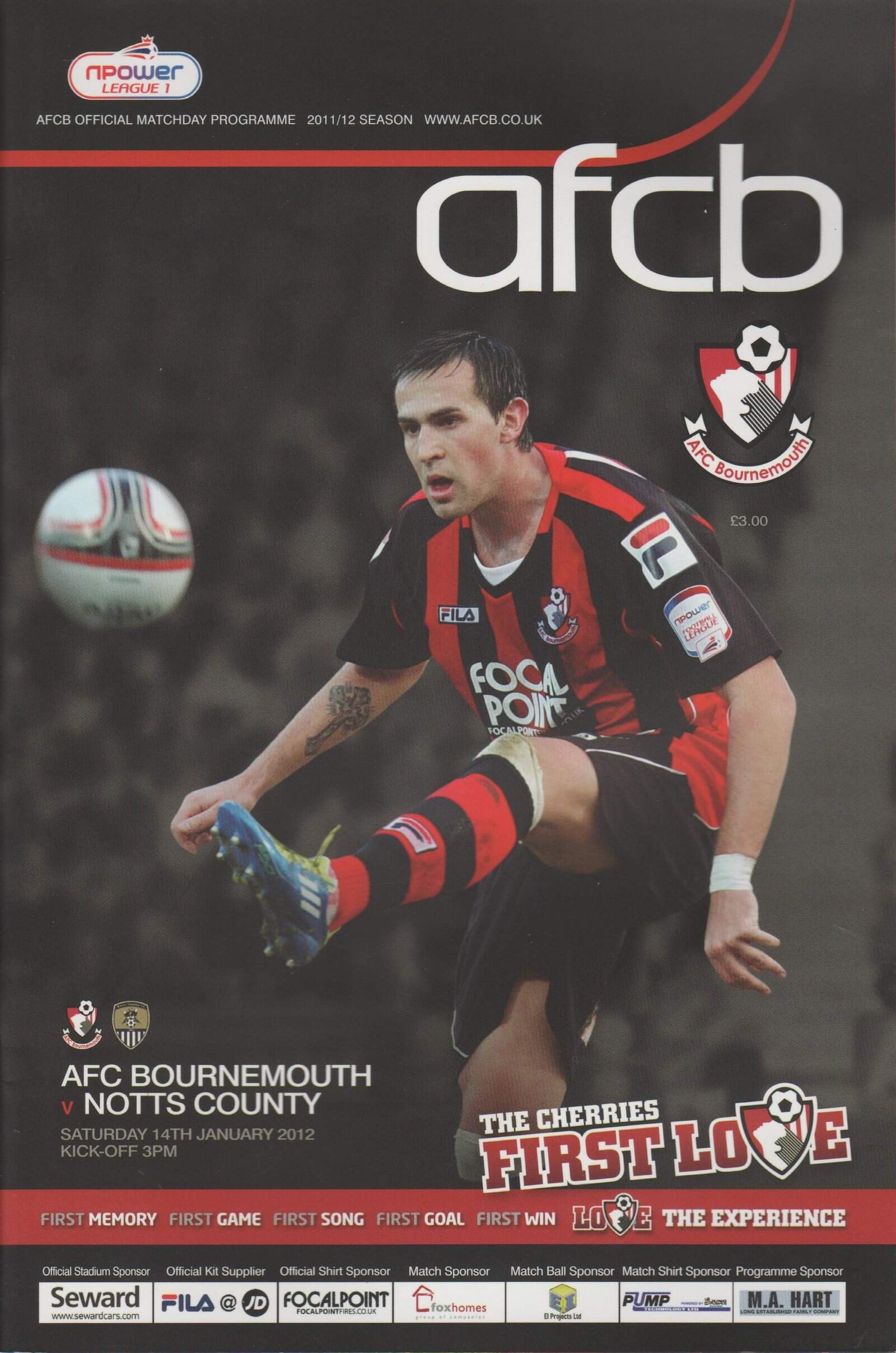 Match programme