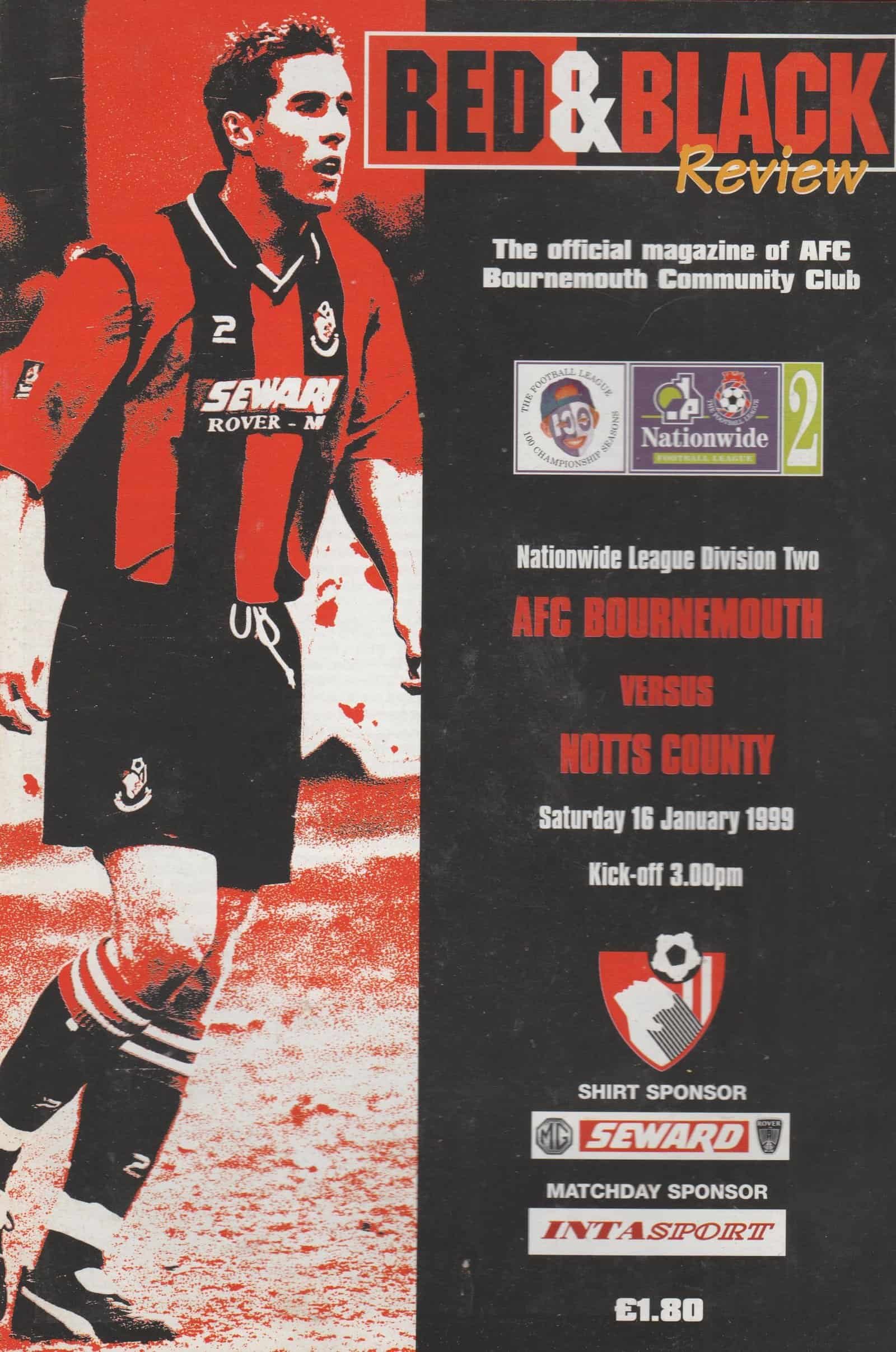 Match programme