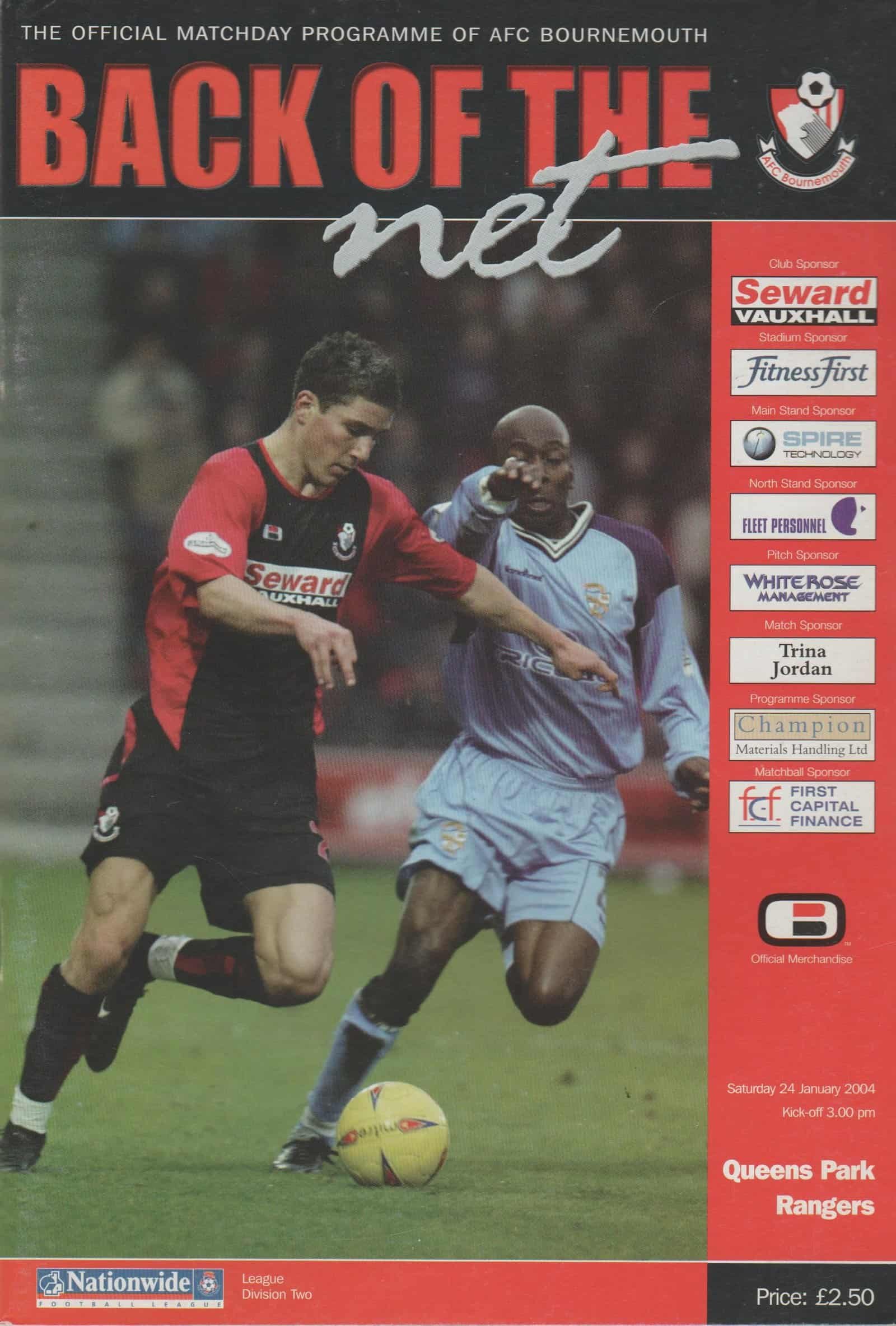Match programme
