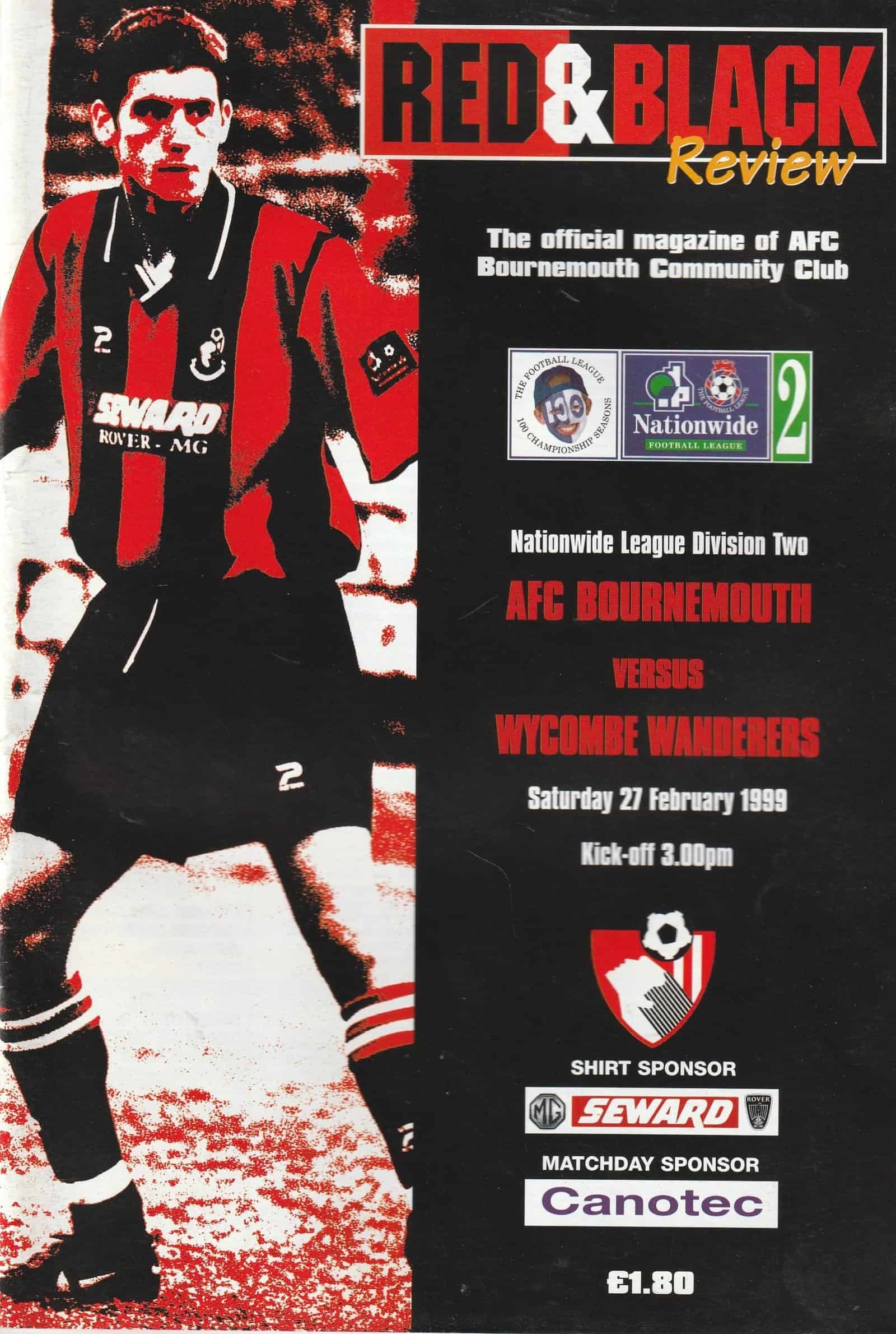 Match programme