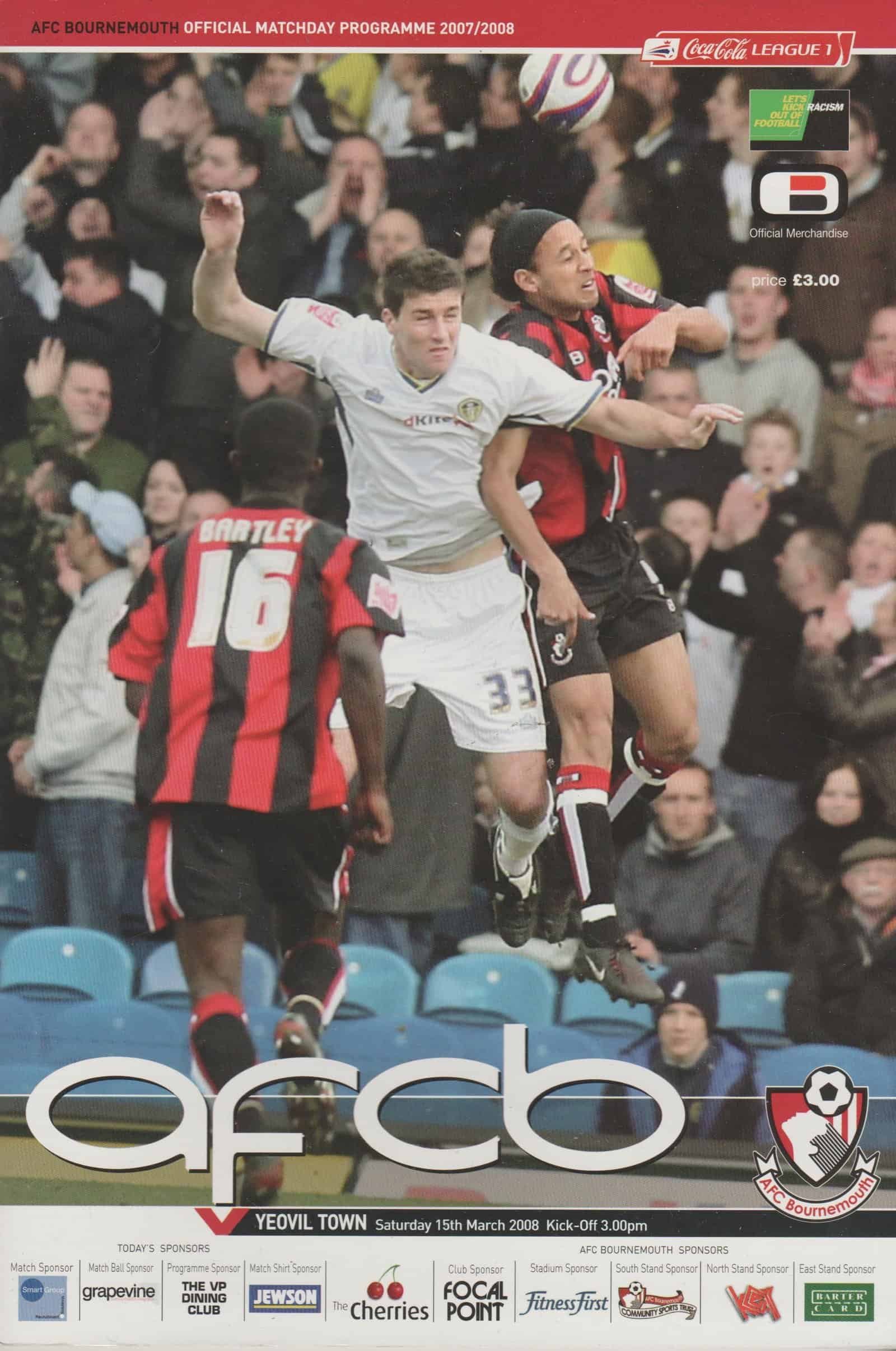 Match programme