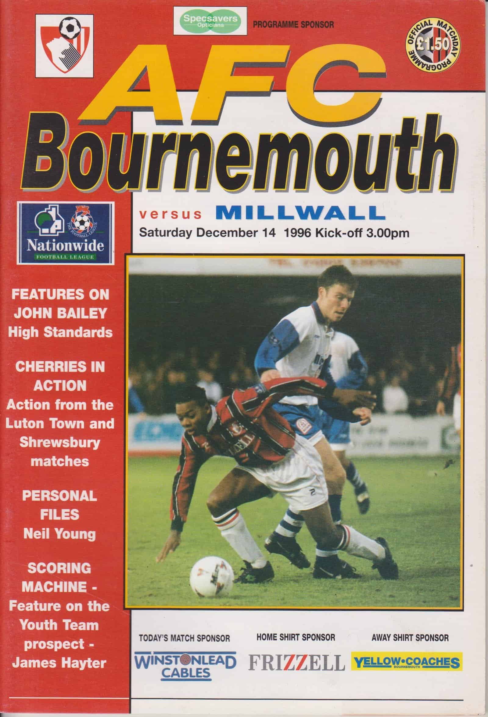 Match programme