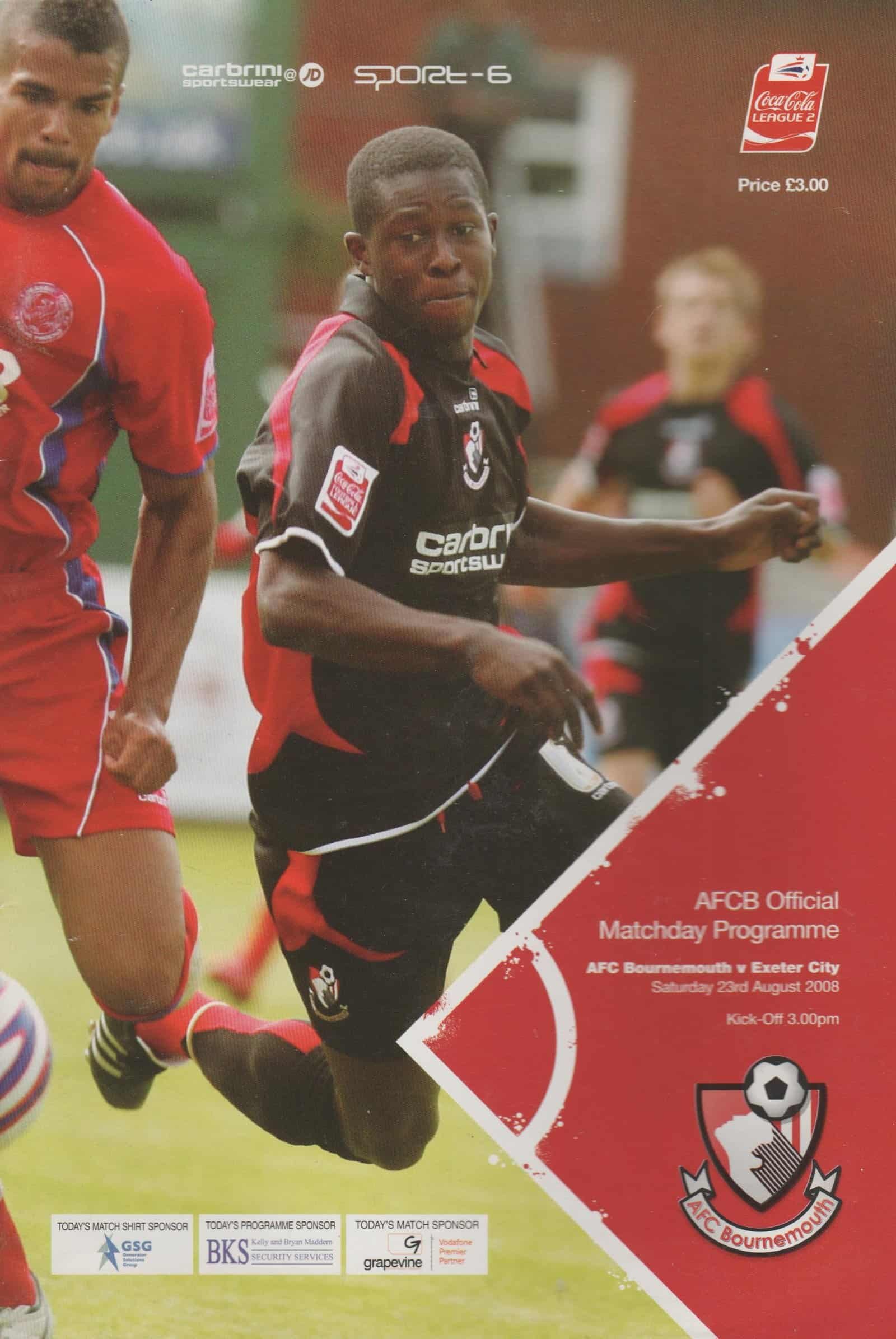 Match programme