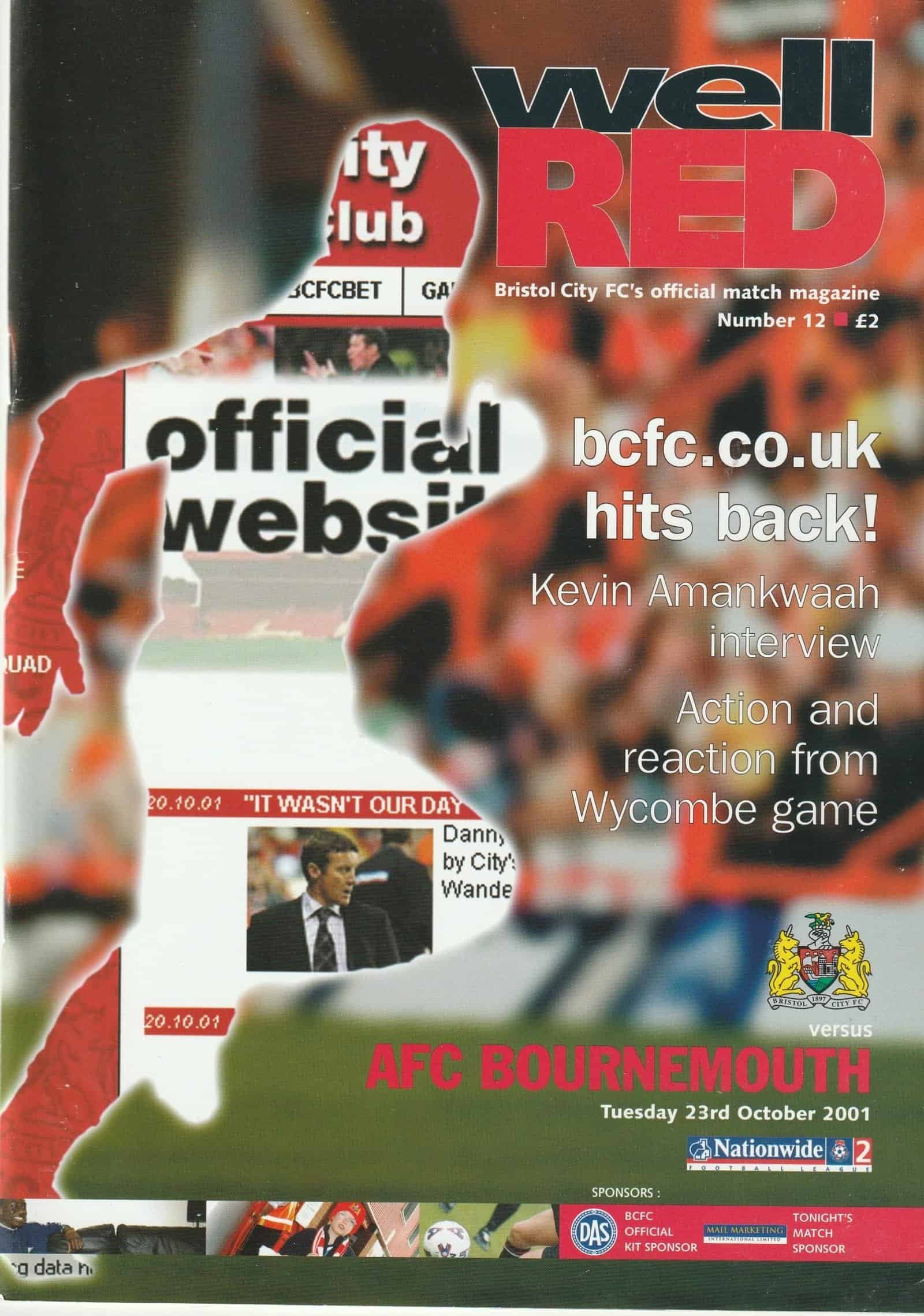 Match programme