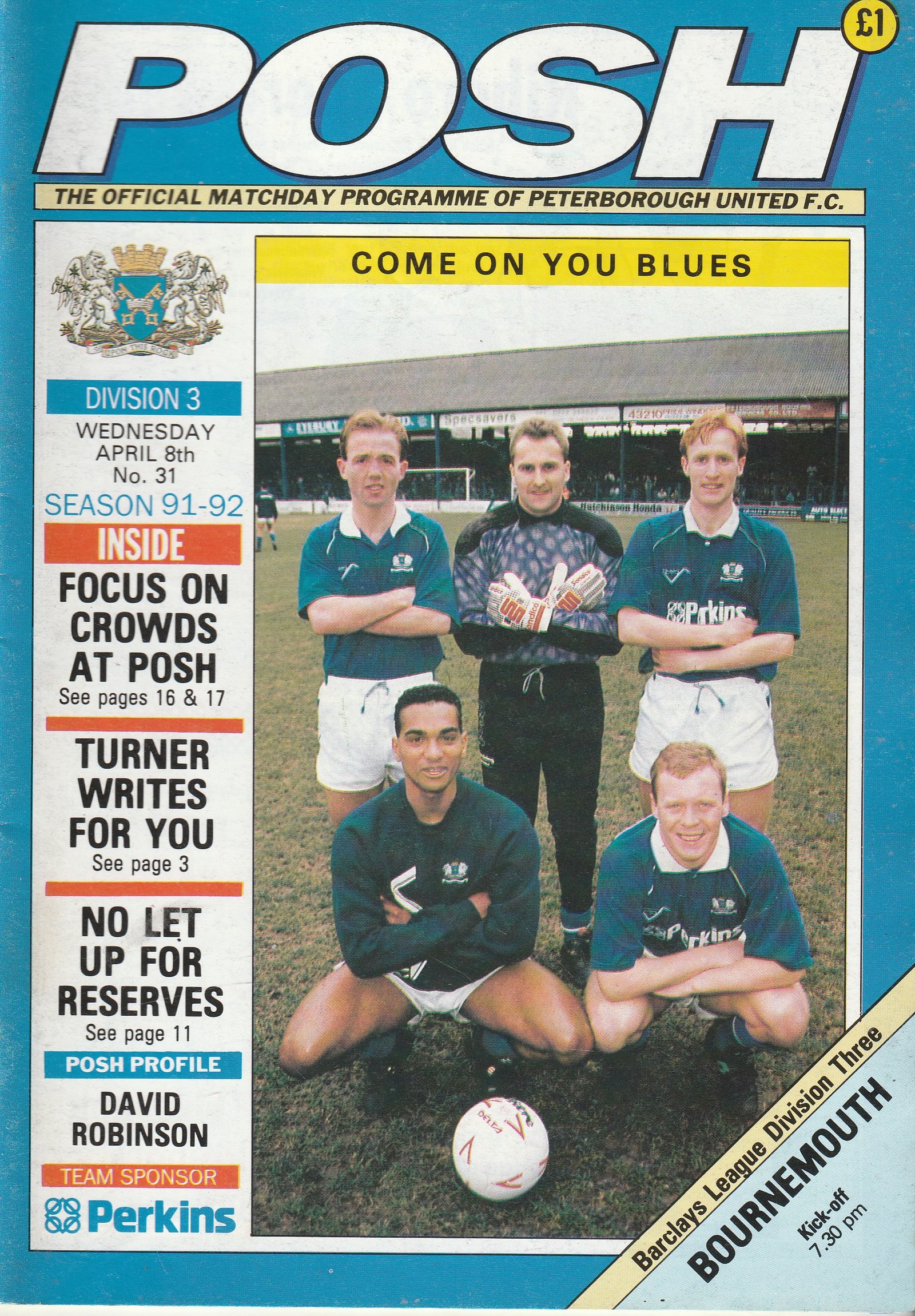 Match programme