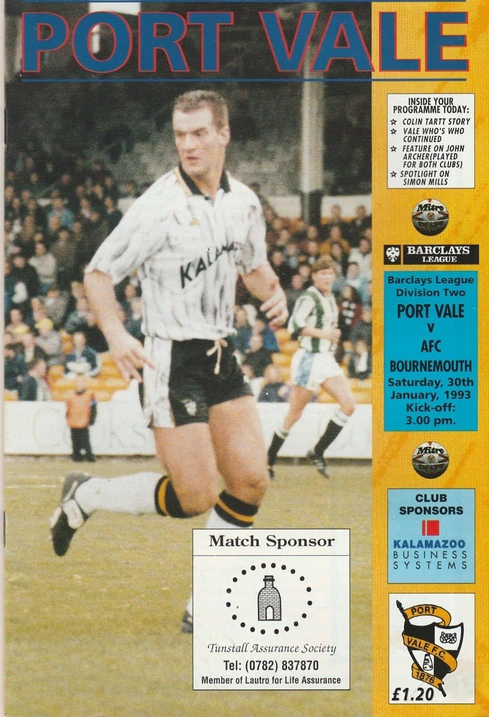 Match programme