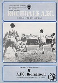 Match programme