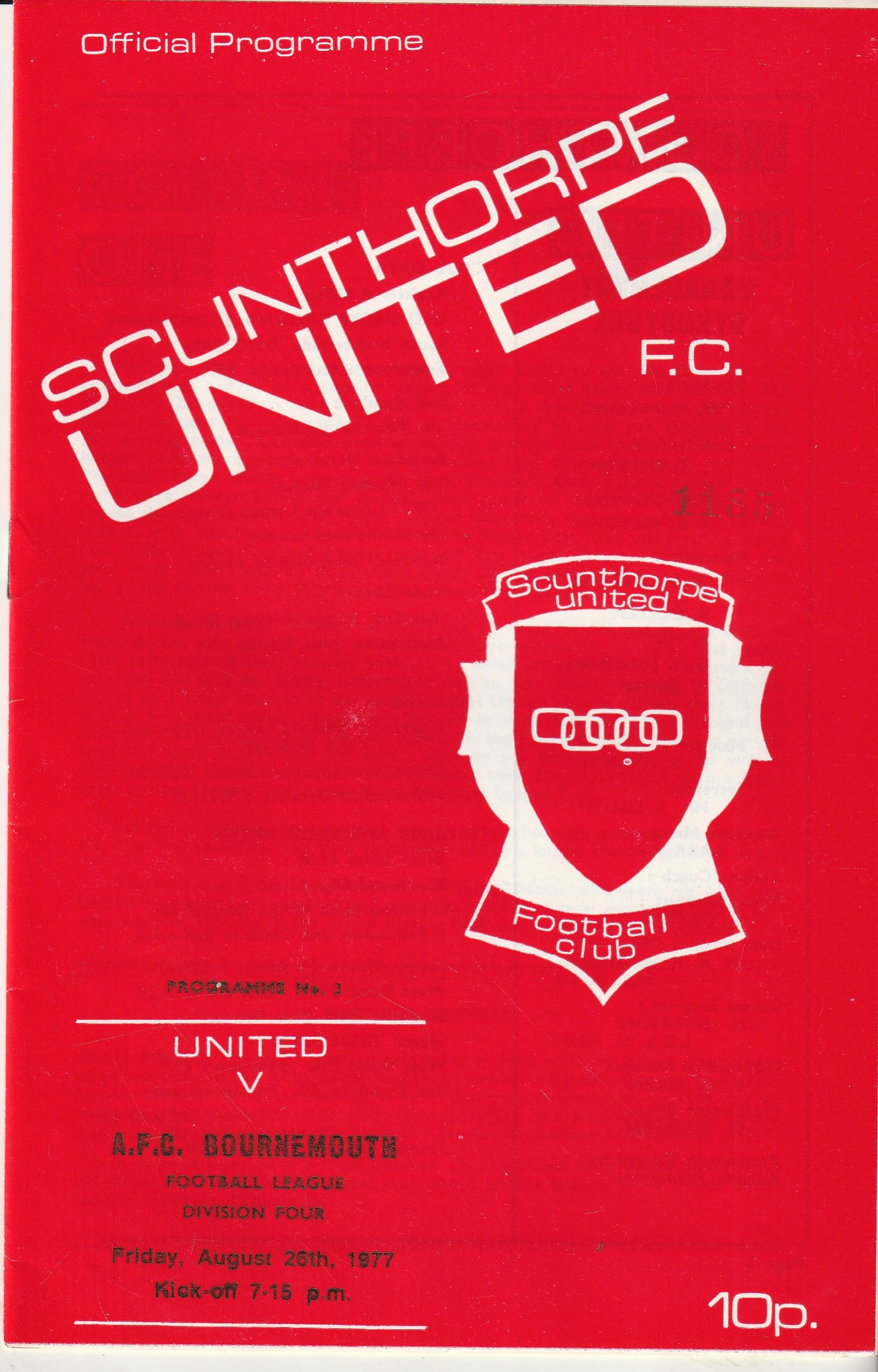 Match programme
