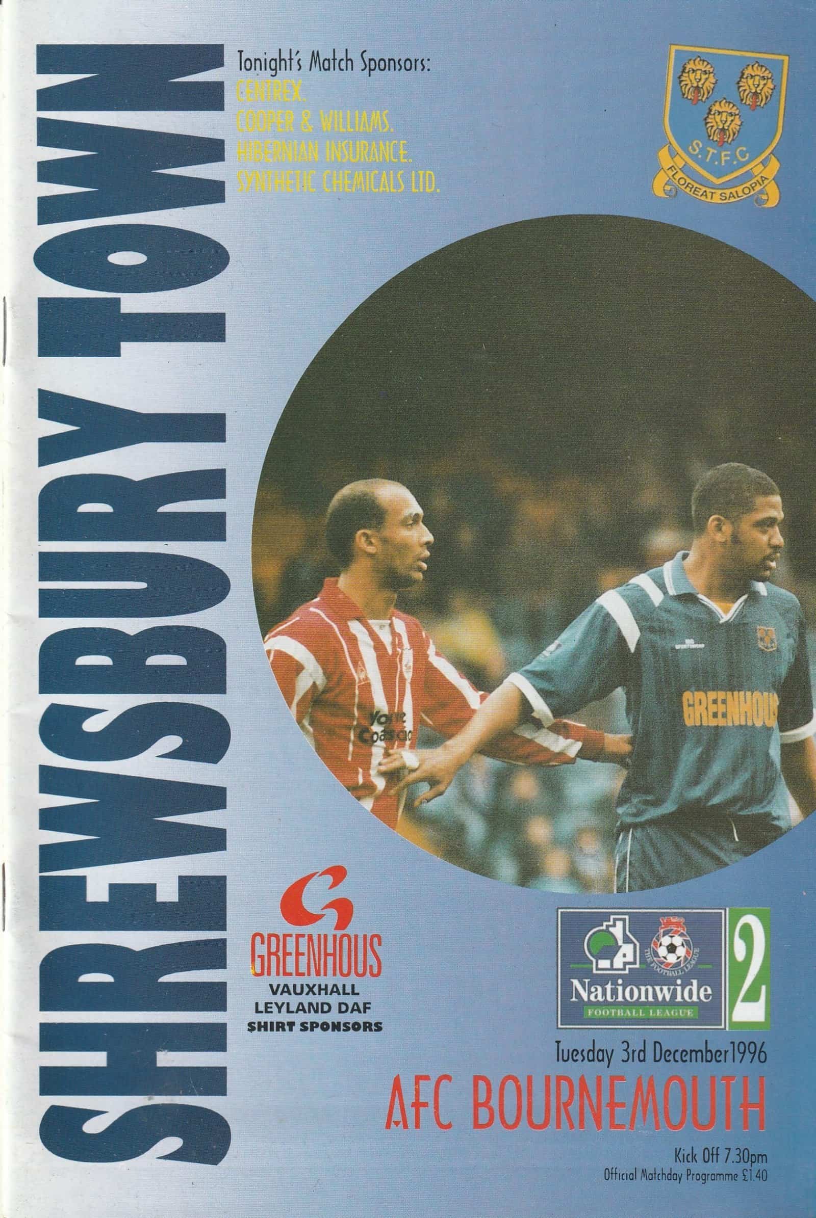 Match programme