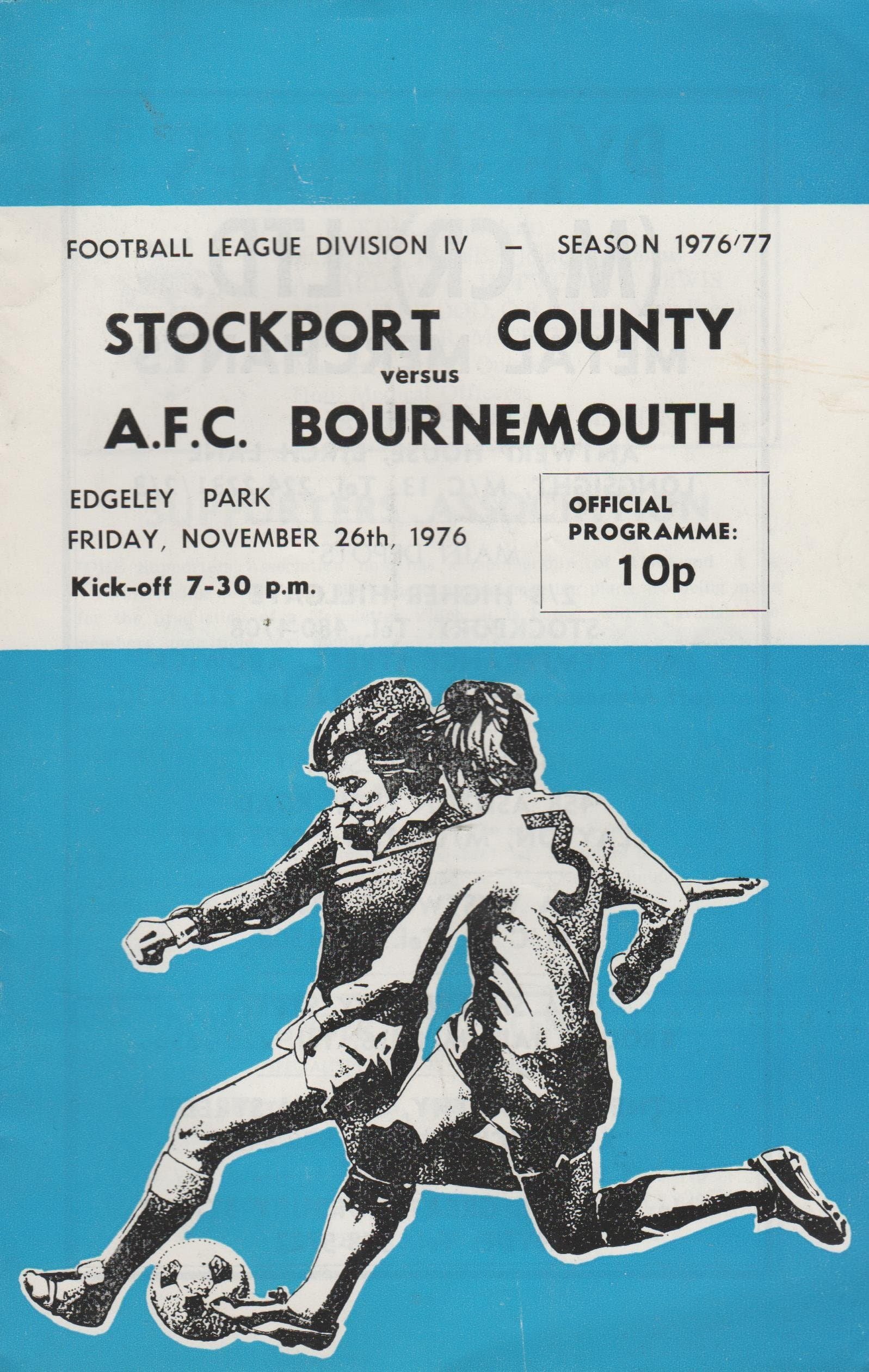 Match programme