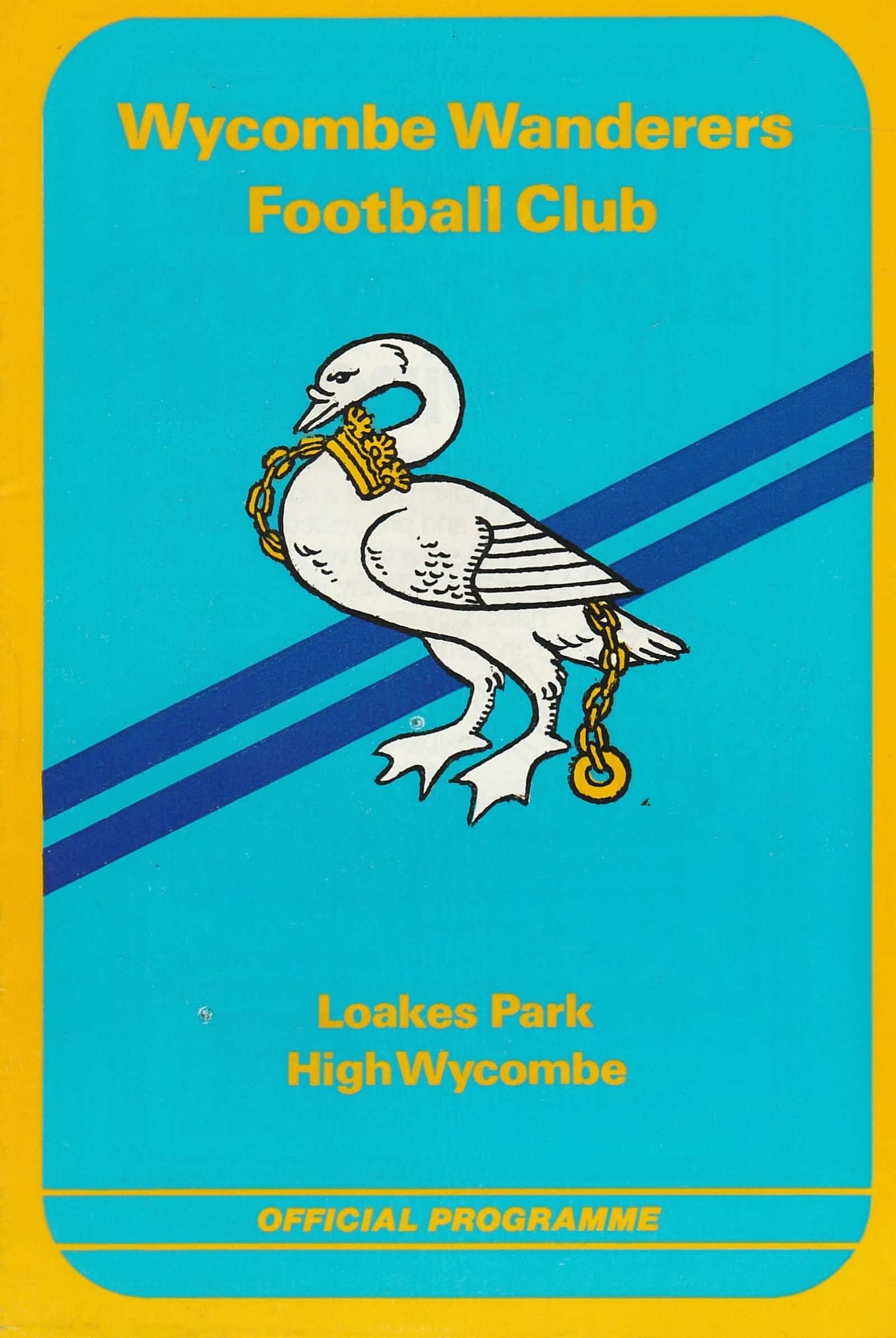 Match programme