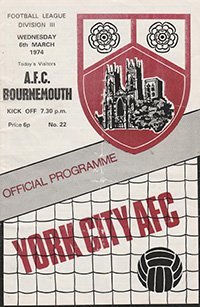 Match programme