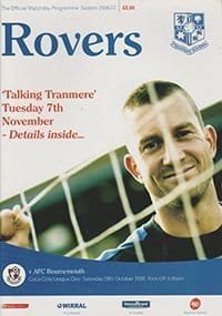Match programme