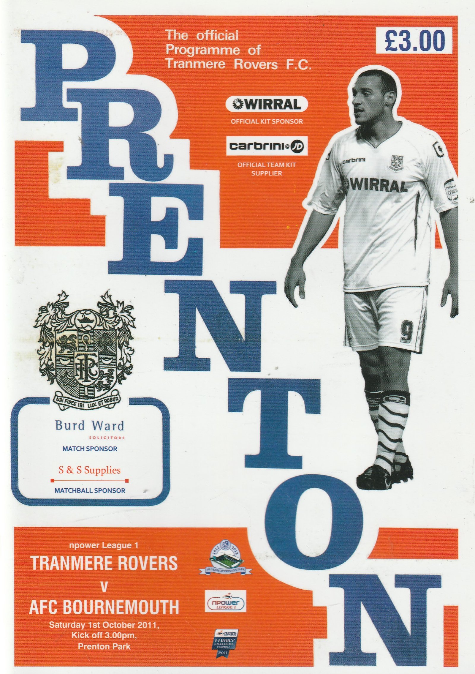 Match programme