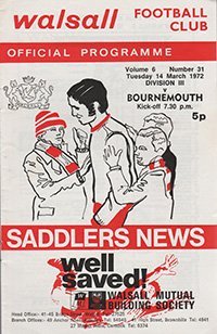 Match programme
