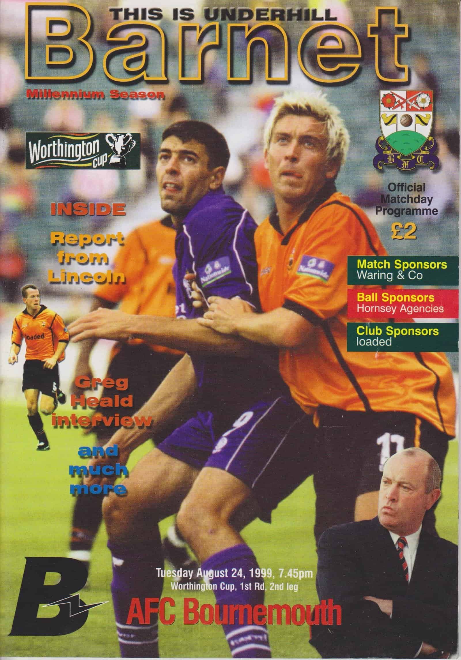 Match programme