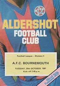 Match programme