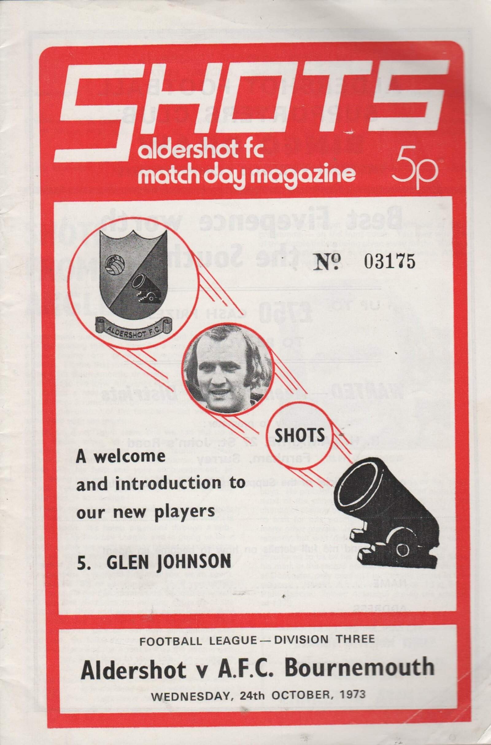 Match programme