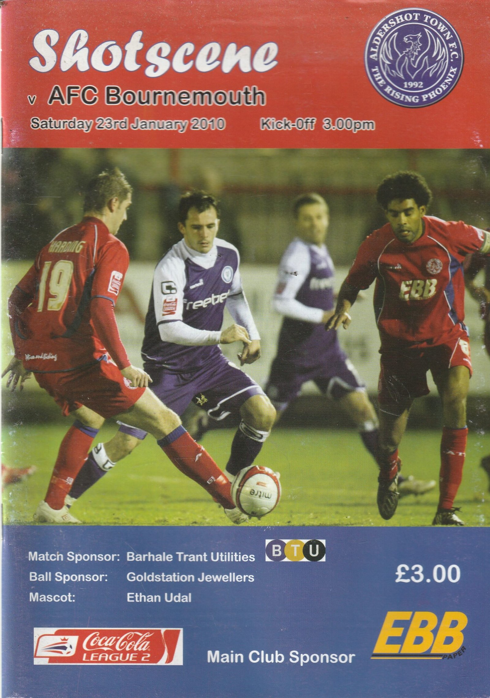 Match programme