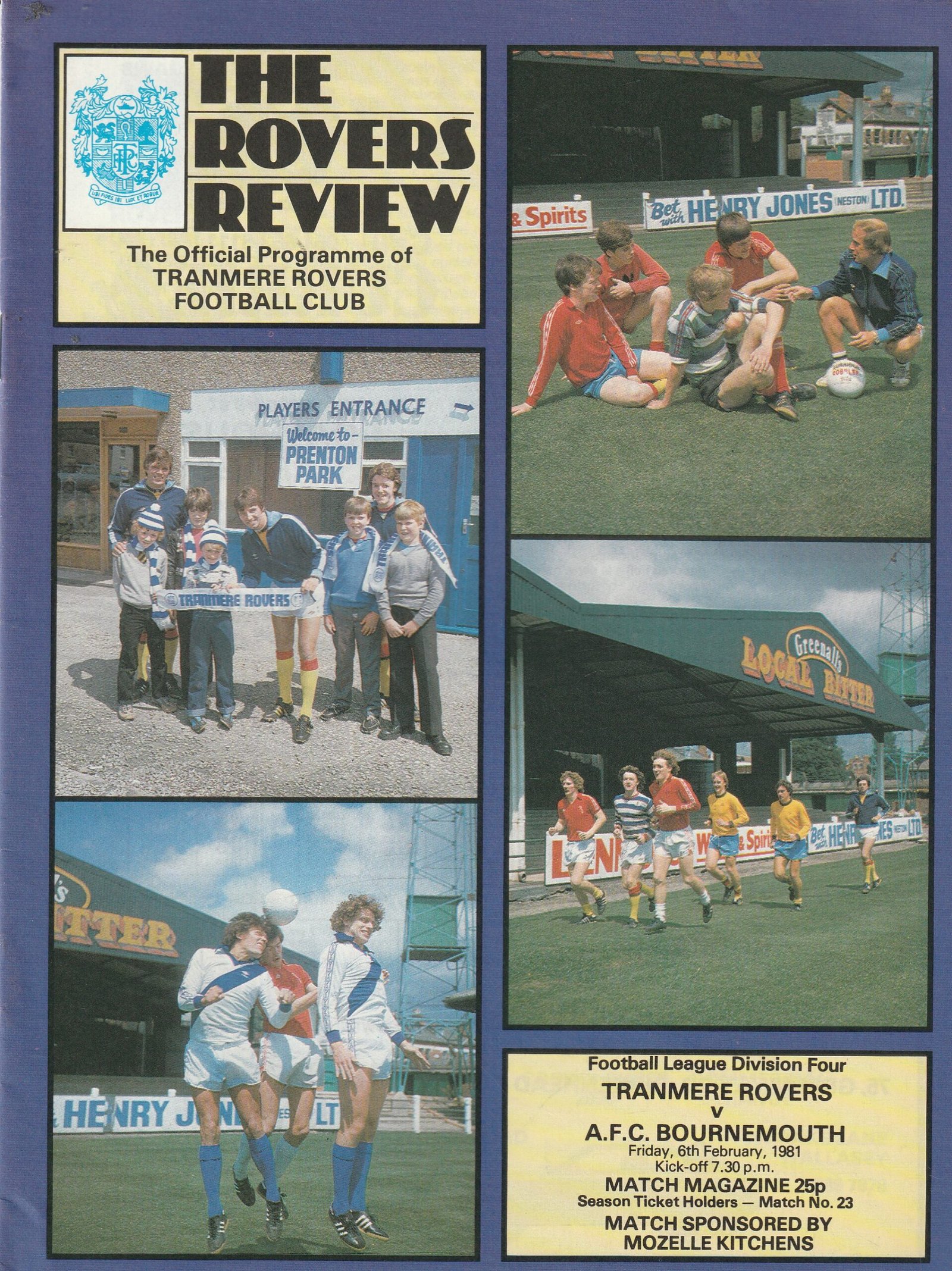 Match programme