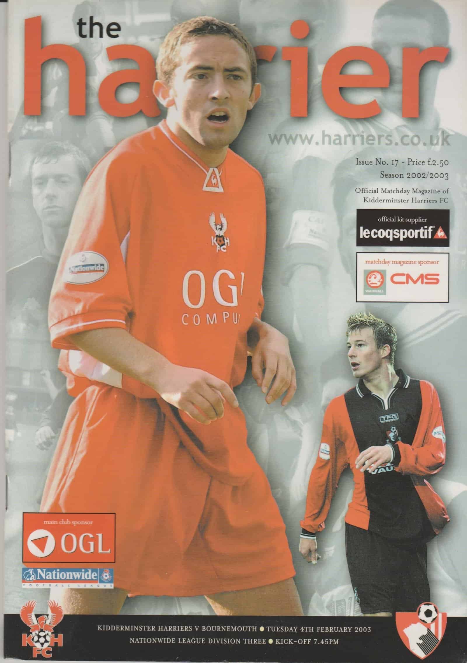 Match programme