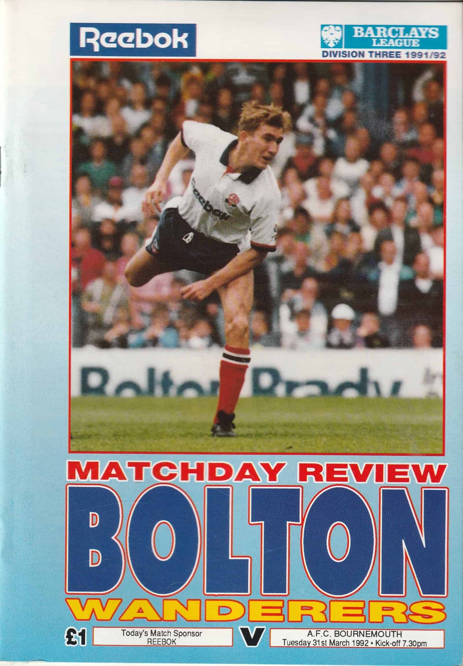 Match programme