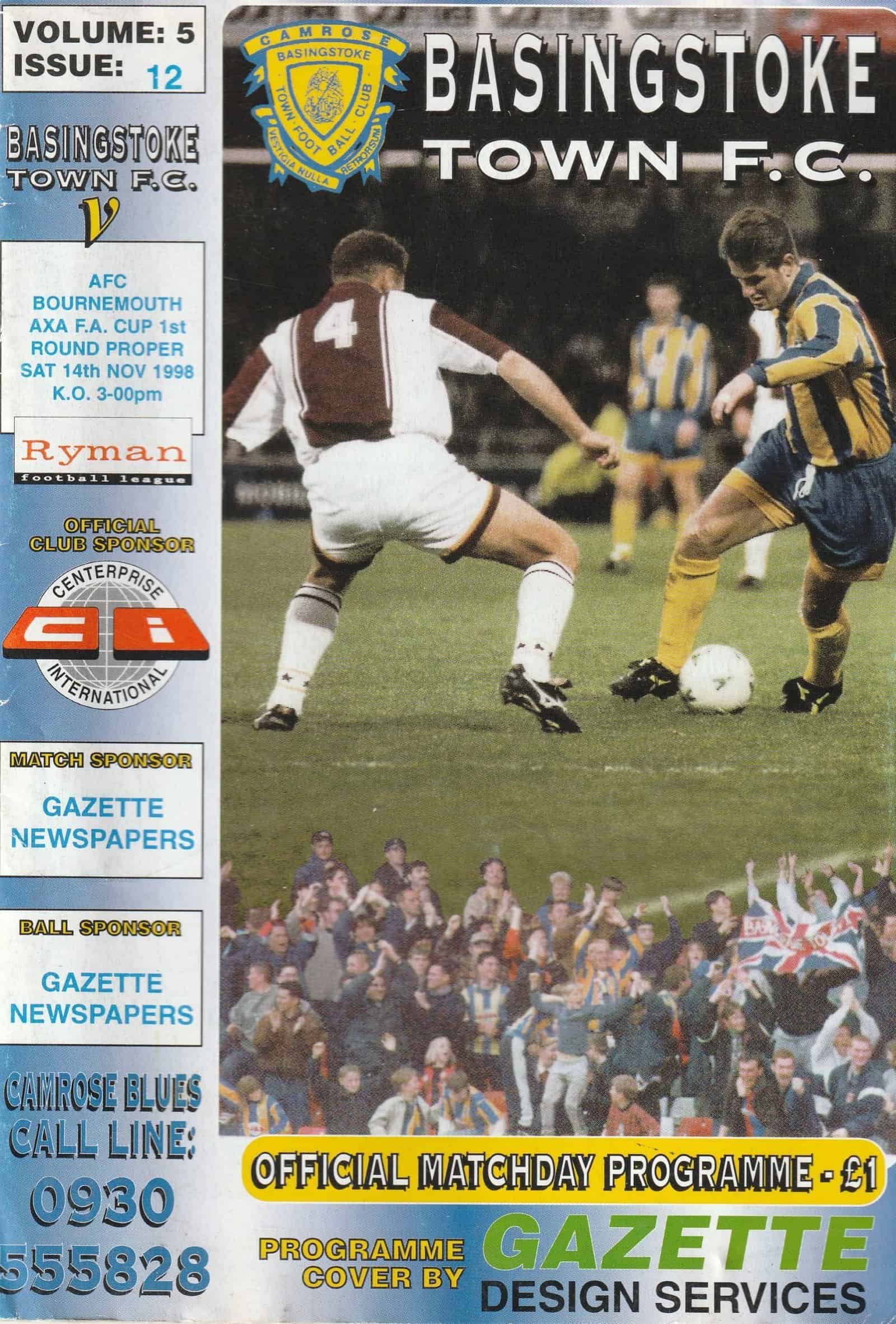 Match programme