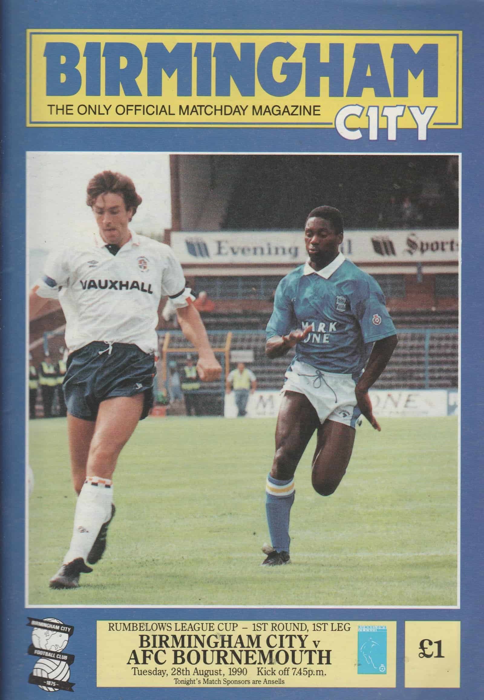 Match programme