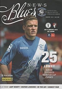 Match programme