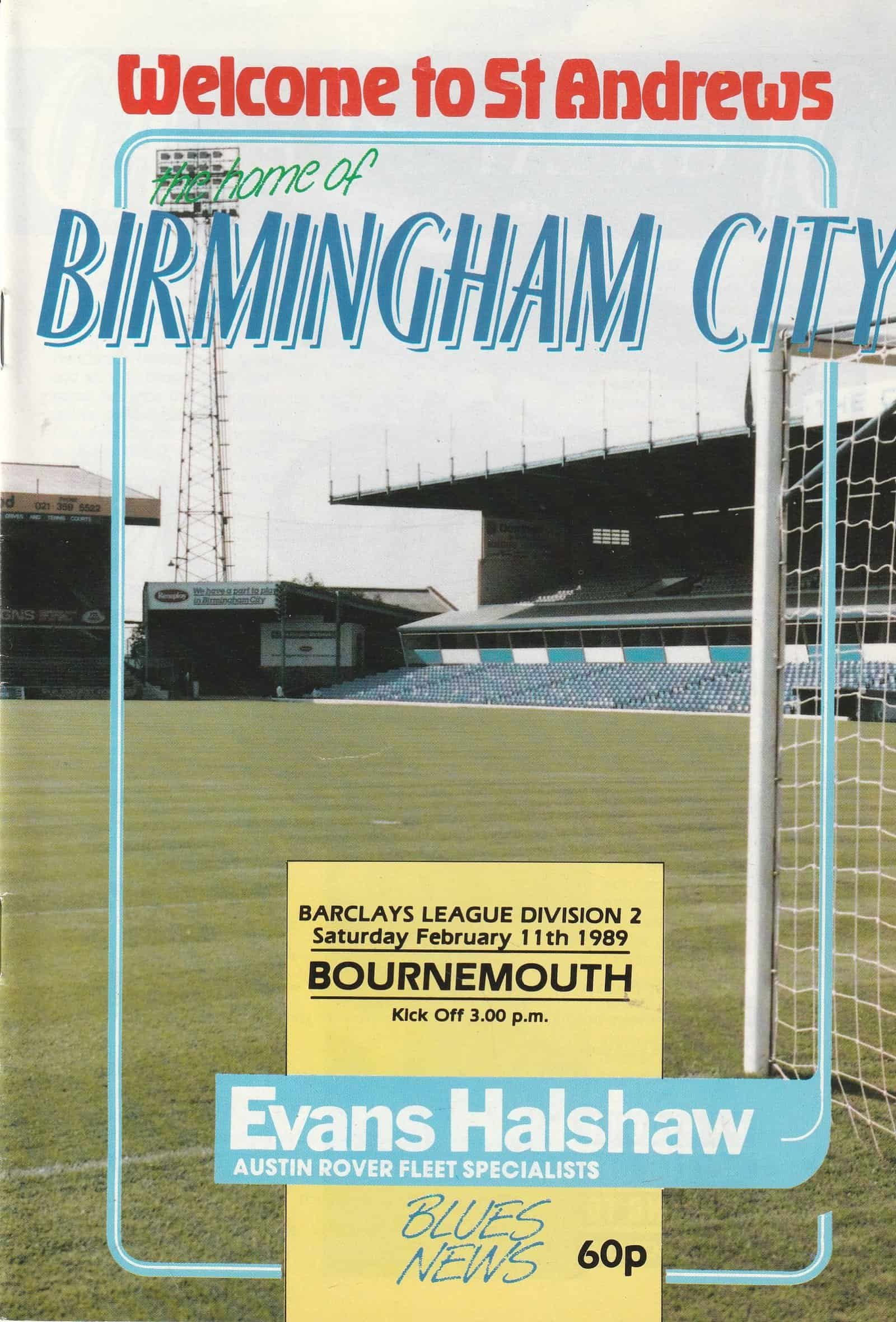 Match programme