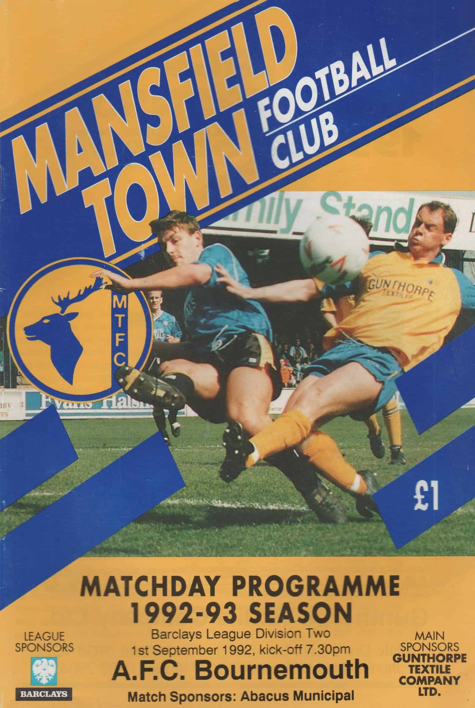 Match programme