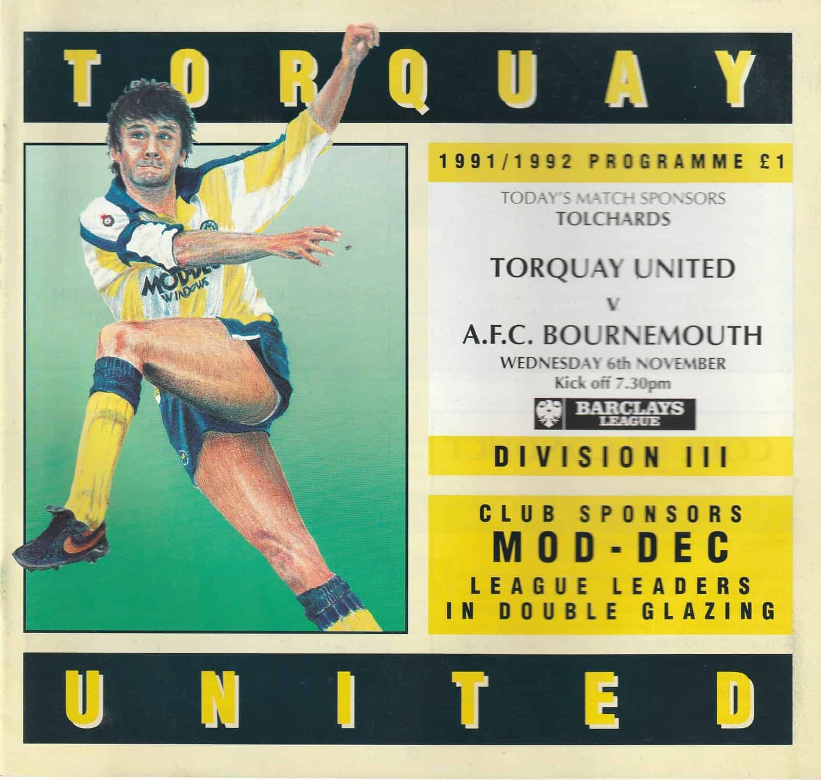 Match programme