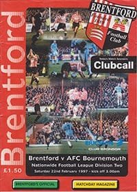 Match programme