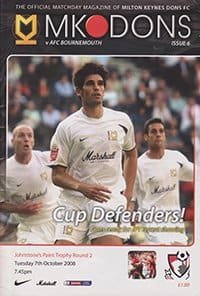 Match programme