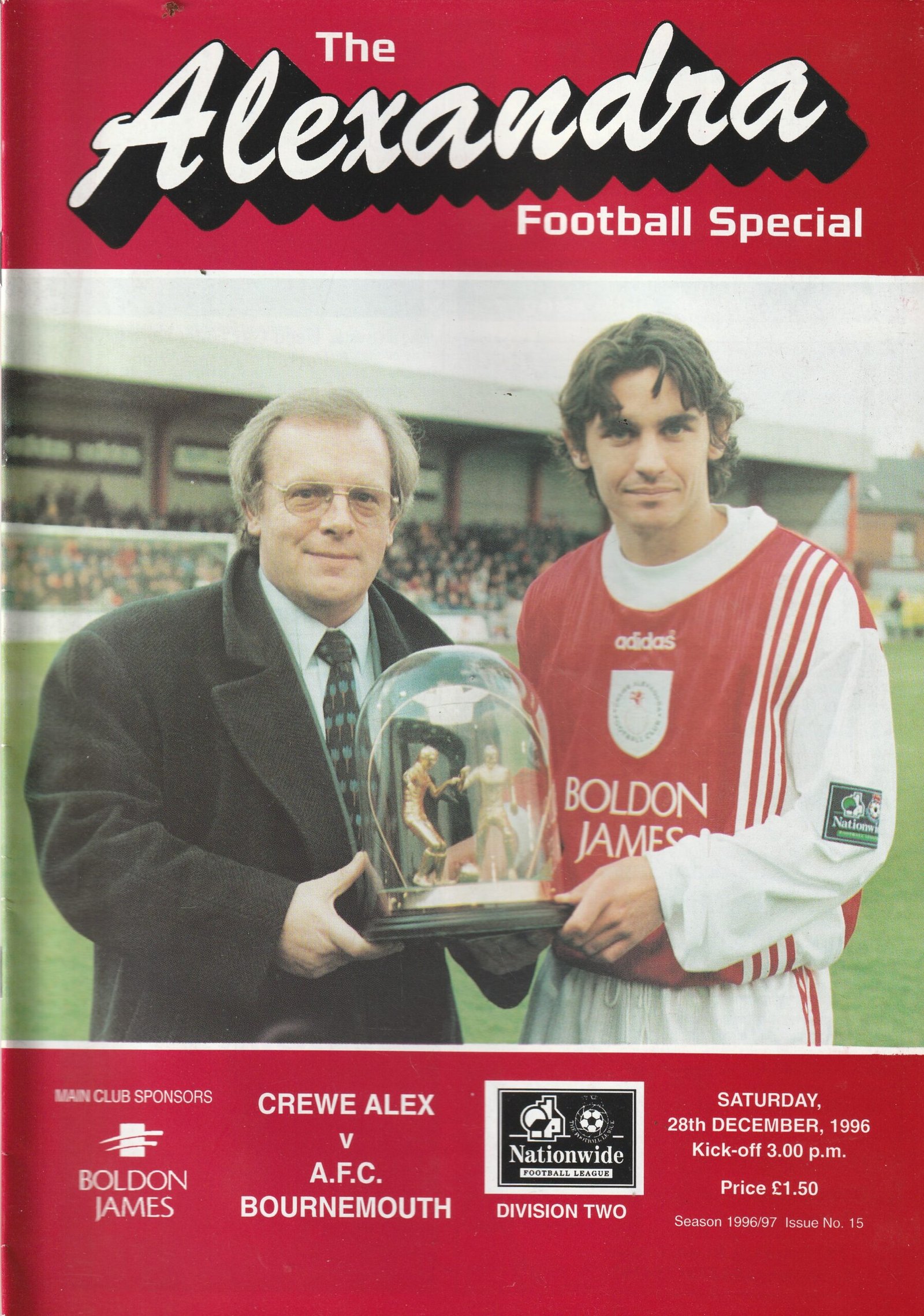 Match programme