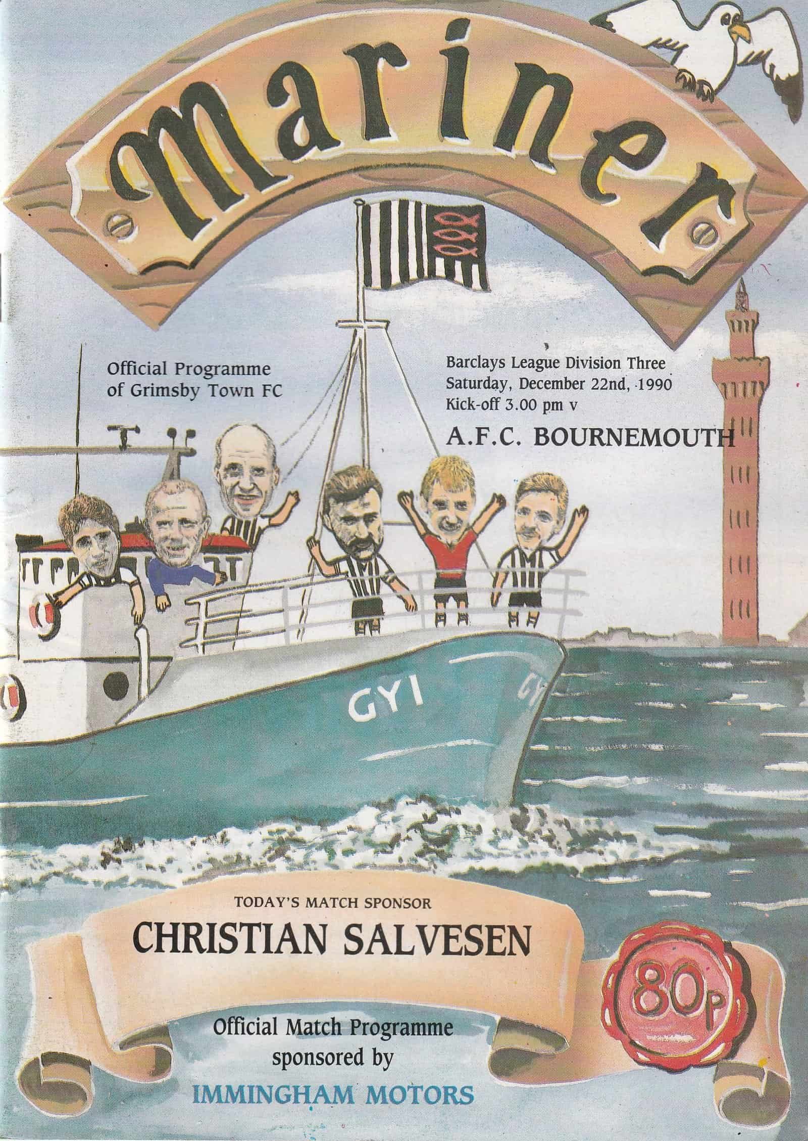 Match programme