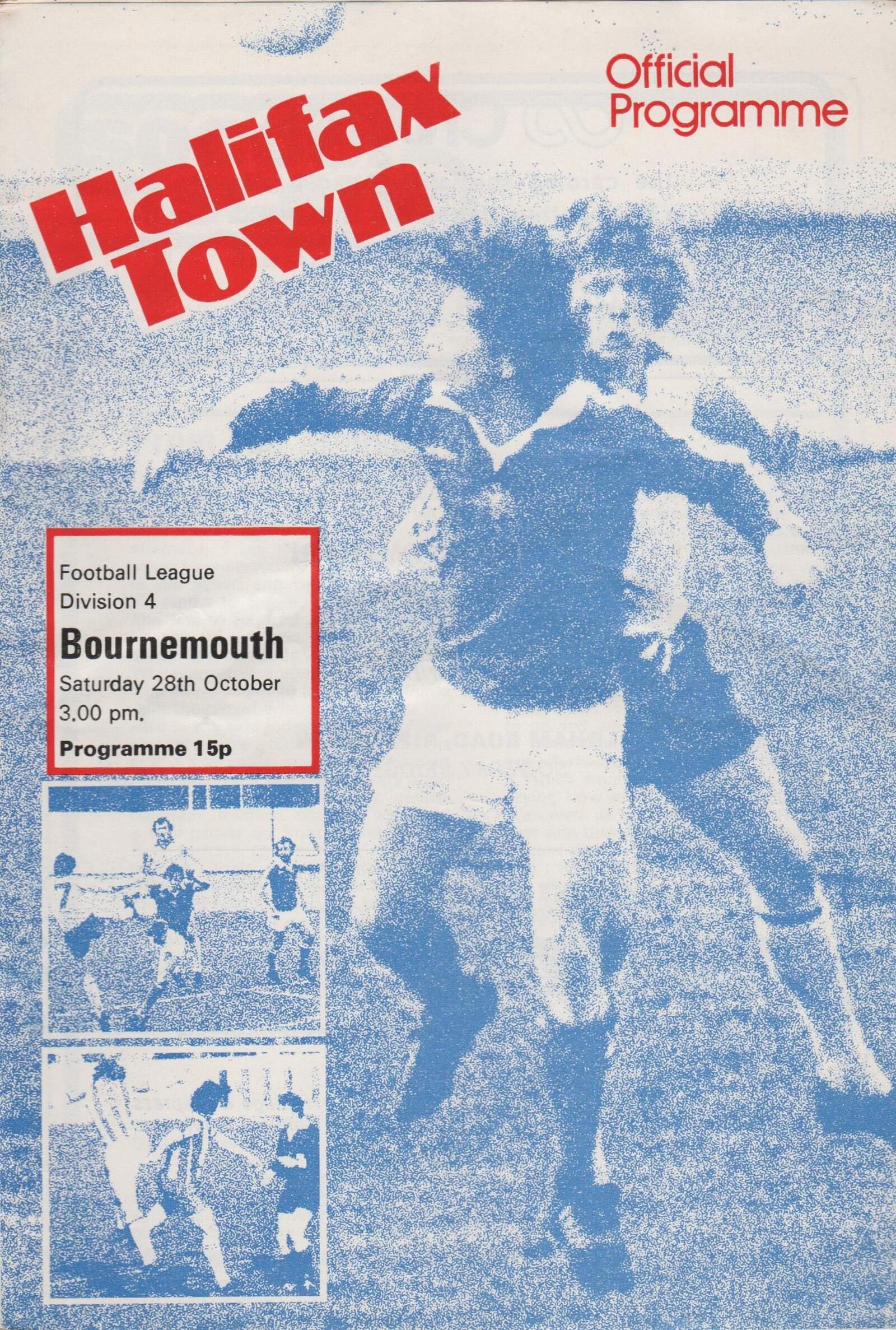 Match programme