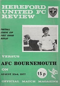 Match programme
