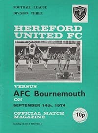 Match programme