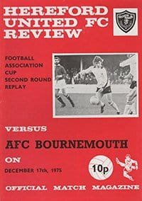 Match programme