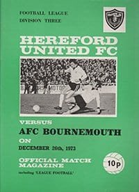 Match programme