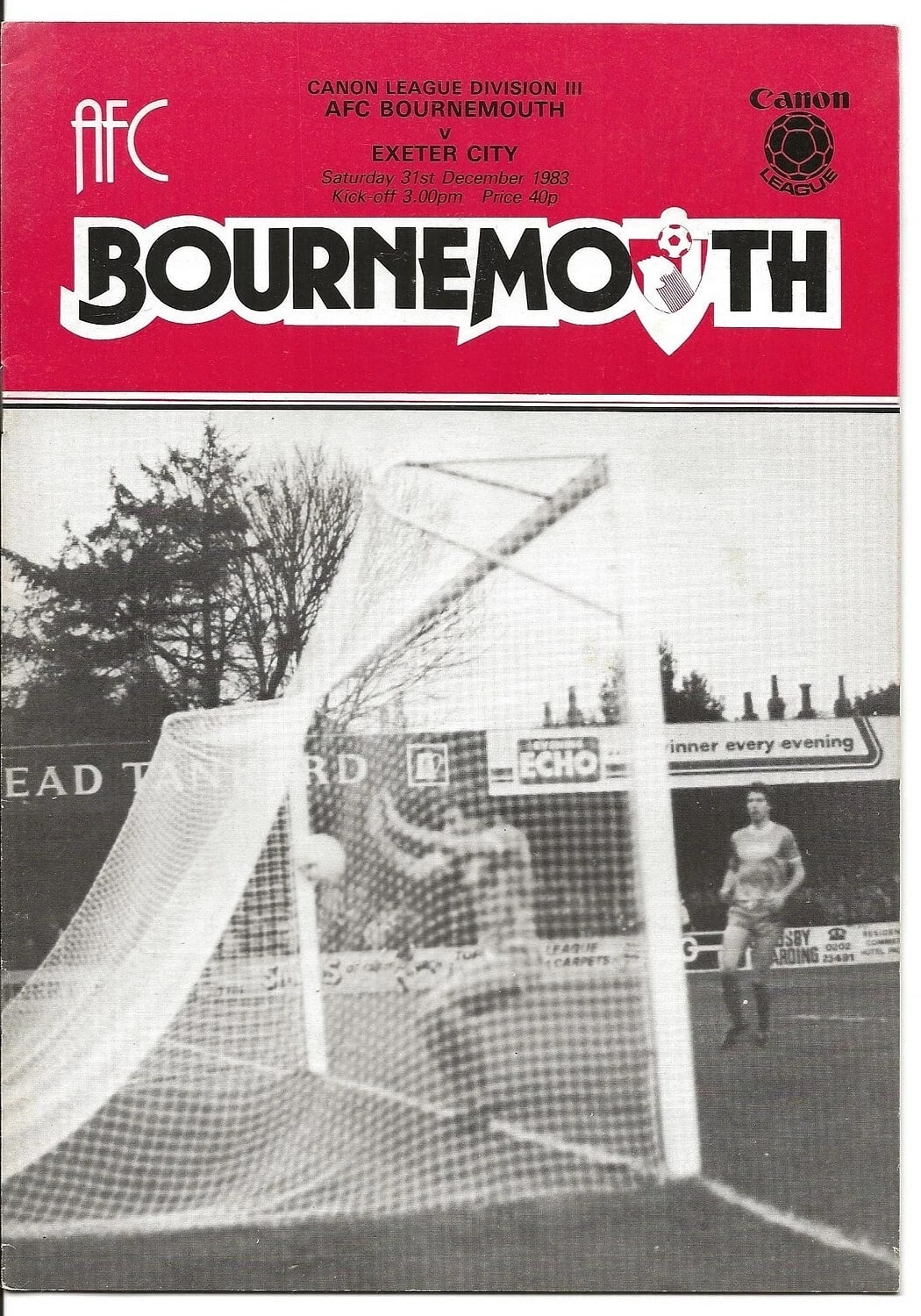Match programme