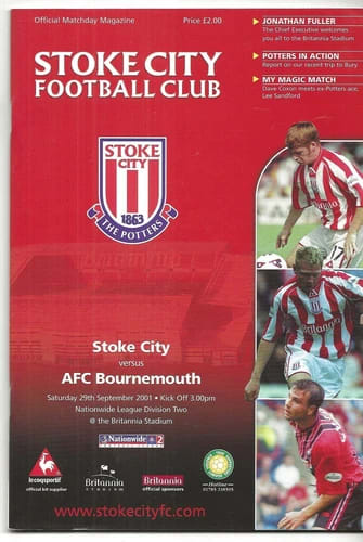 Match programme