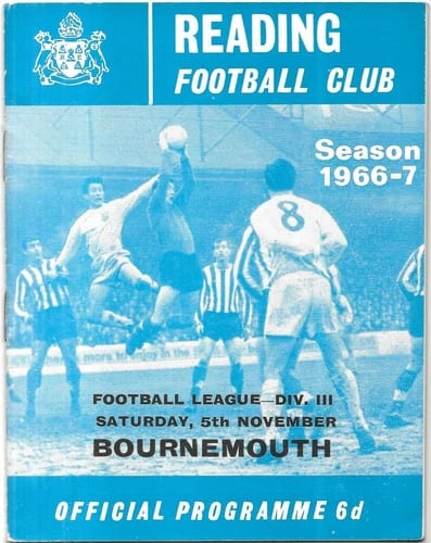Match programme