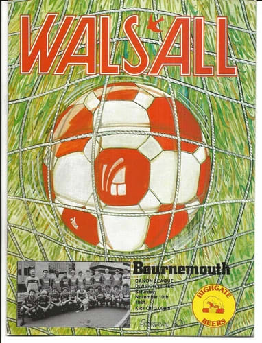 Match programme
