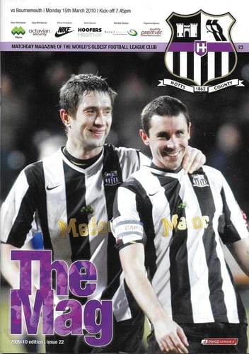 Match programme
