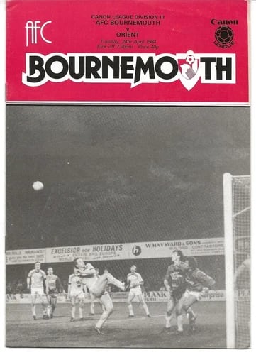 Match programme