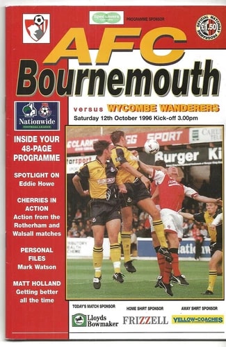 Match programme