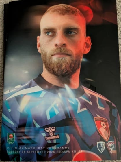 Match programme